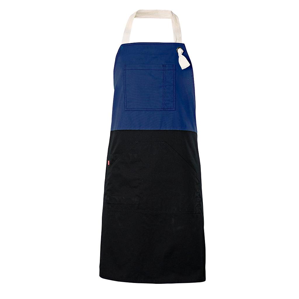 Delantal bicolor peto+S