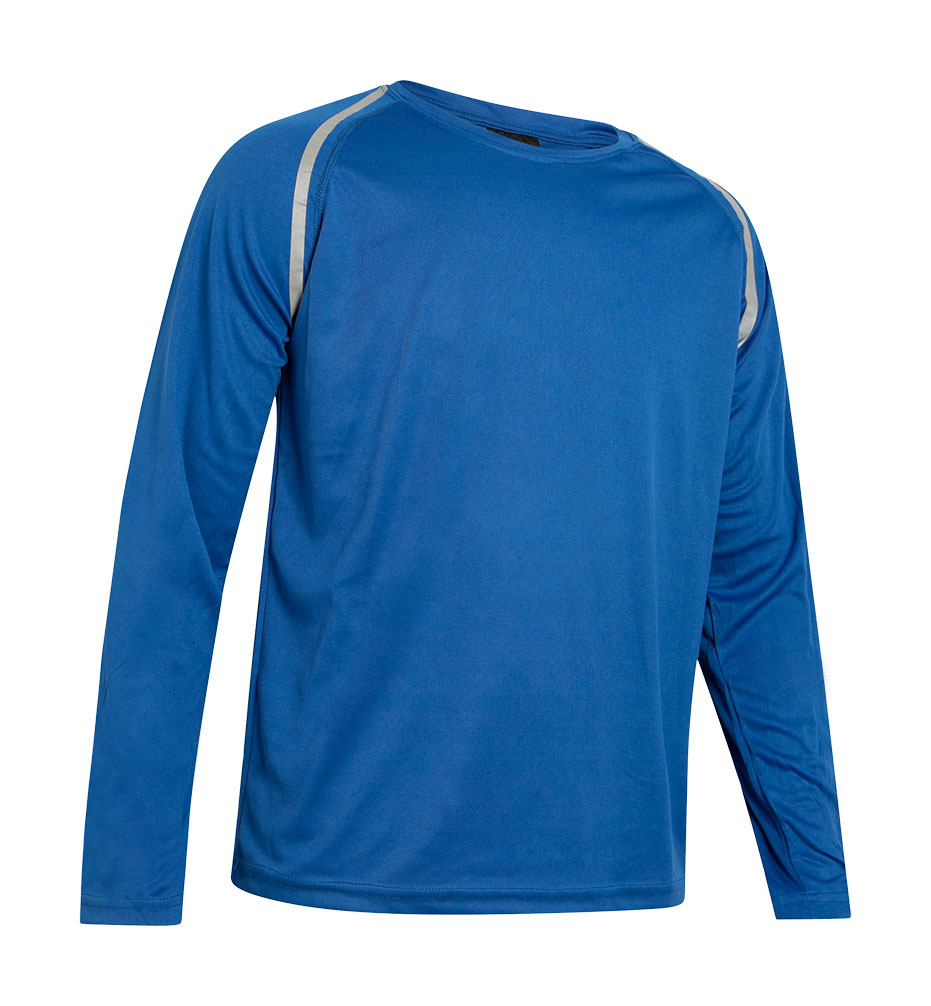 Camiseta técnica manga larga reflectante adulto+S