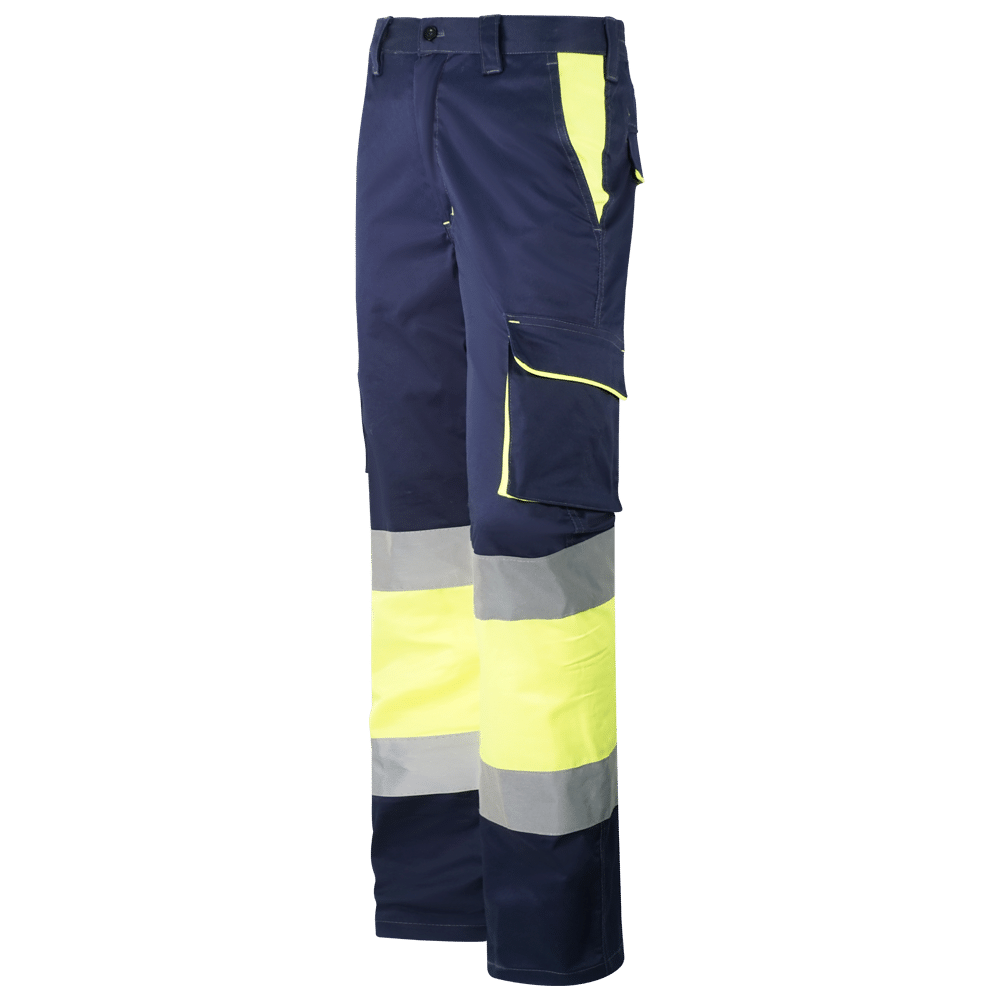 Pantalón elástico multibolsillos combinado av+S