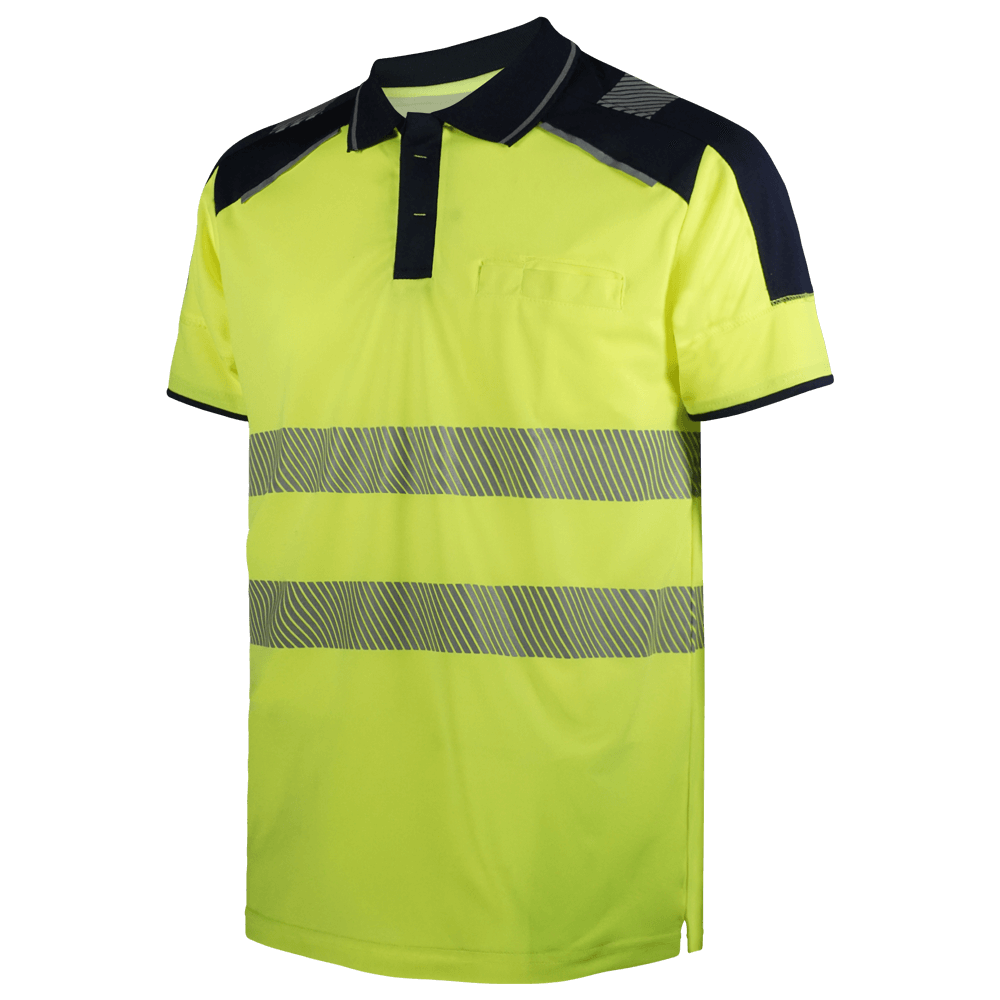 Polo manga corta poliéster 100% reciclado av+S