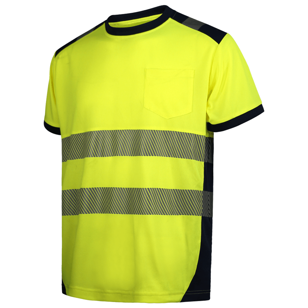 Camiseta cooling combinado av manga corta+S