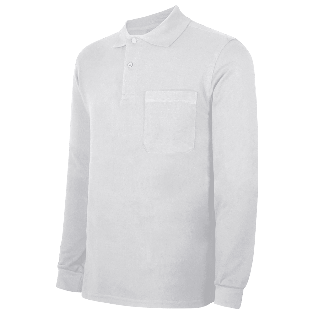 Polo pique manga larga+S