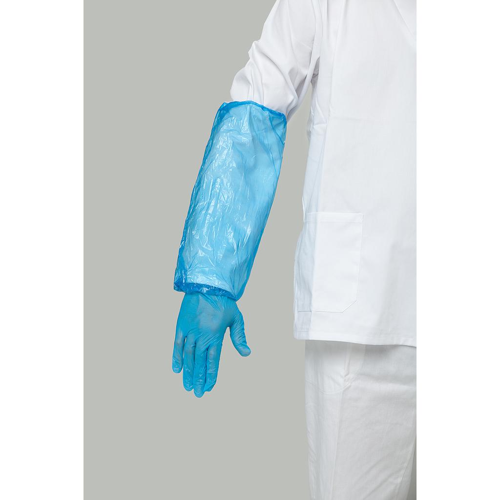 CUBRE MANGAS DESECHABLE POLIETILENO ESPOLIETILENOSOR 0,04mm GALGA 160+S