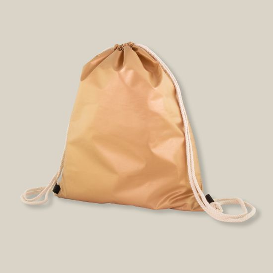 MOCHILA POLIESTER 210 PLATA METALIZADA+S