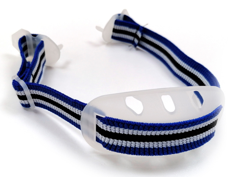 Barbiquejo elástico con mentonera+S