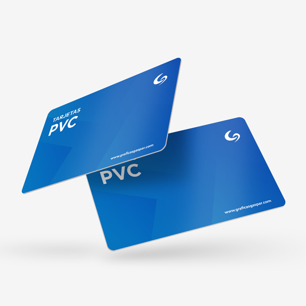 TARJETA PVC IMPRESA A TODO COLOR 8,6x5,4 CM+S