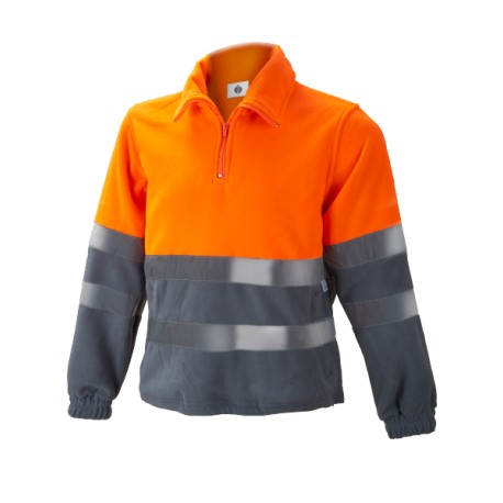 FORRO POLAR 1/2 CREMALLERA A.V.+S