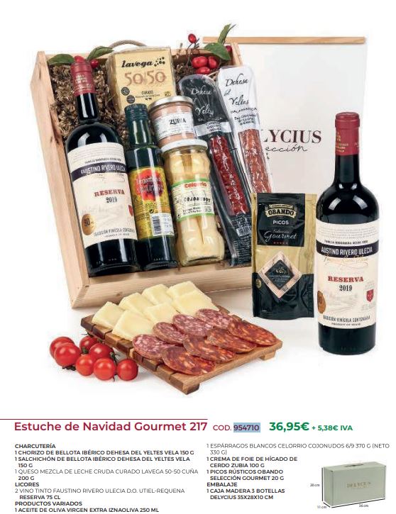 ESTUCHE DE NAVIDAD GOURMET 217+S