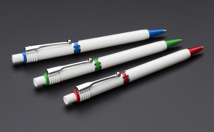 BOLIGRAFO RAJA WHITE+S