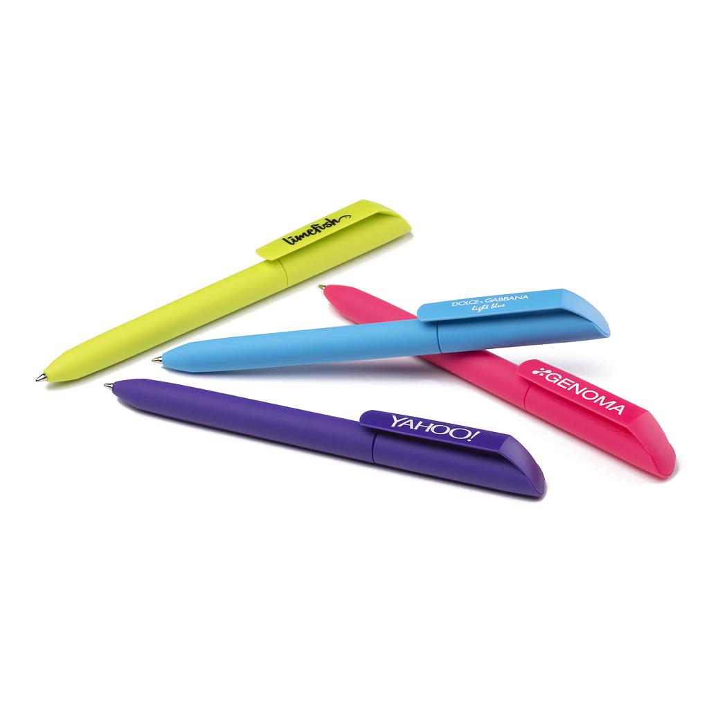 BOLIGRAFO PURE GOM CLIP MATT+S