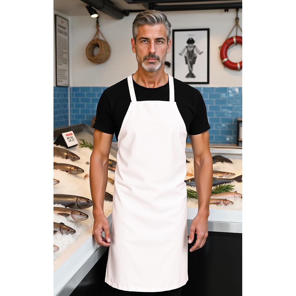 DELANTAL IMPERMEABLE S PETO S/BOLSILLO SHARK+S