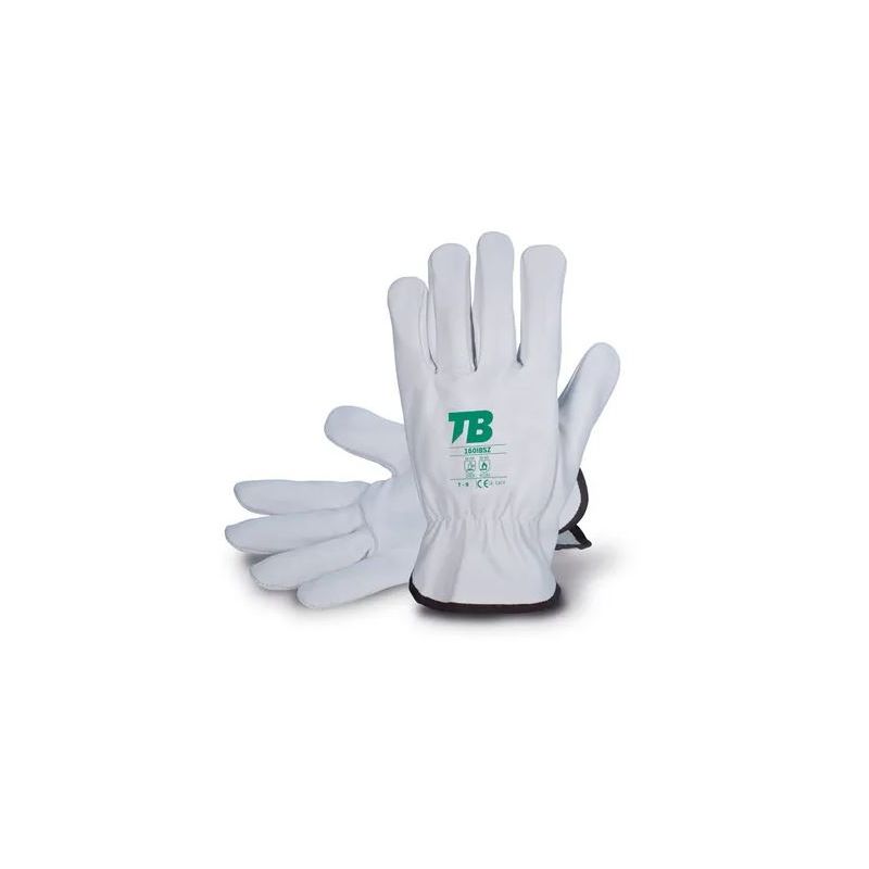 GUANTE DE PIEL MECANICO Y TERMICO CALOR PAQUETE +S