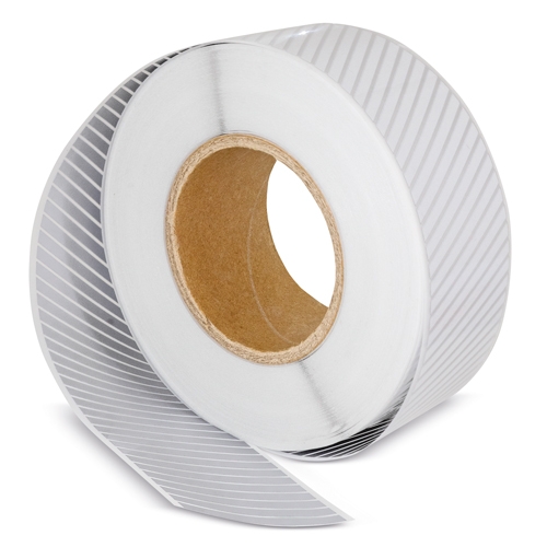 CINTA REFLECTANTE ELASTICA FRANJAS TERMOACTIVABLE (ROLLO 50 M)+S