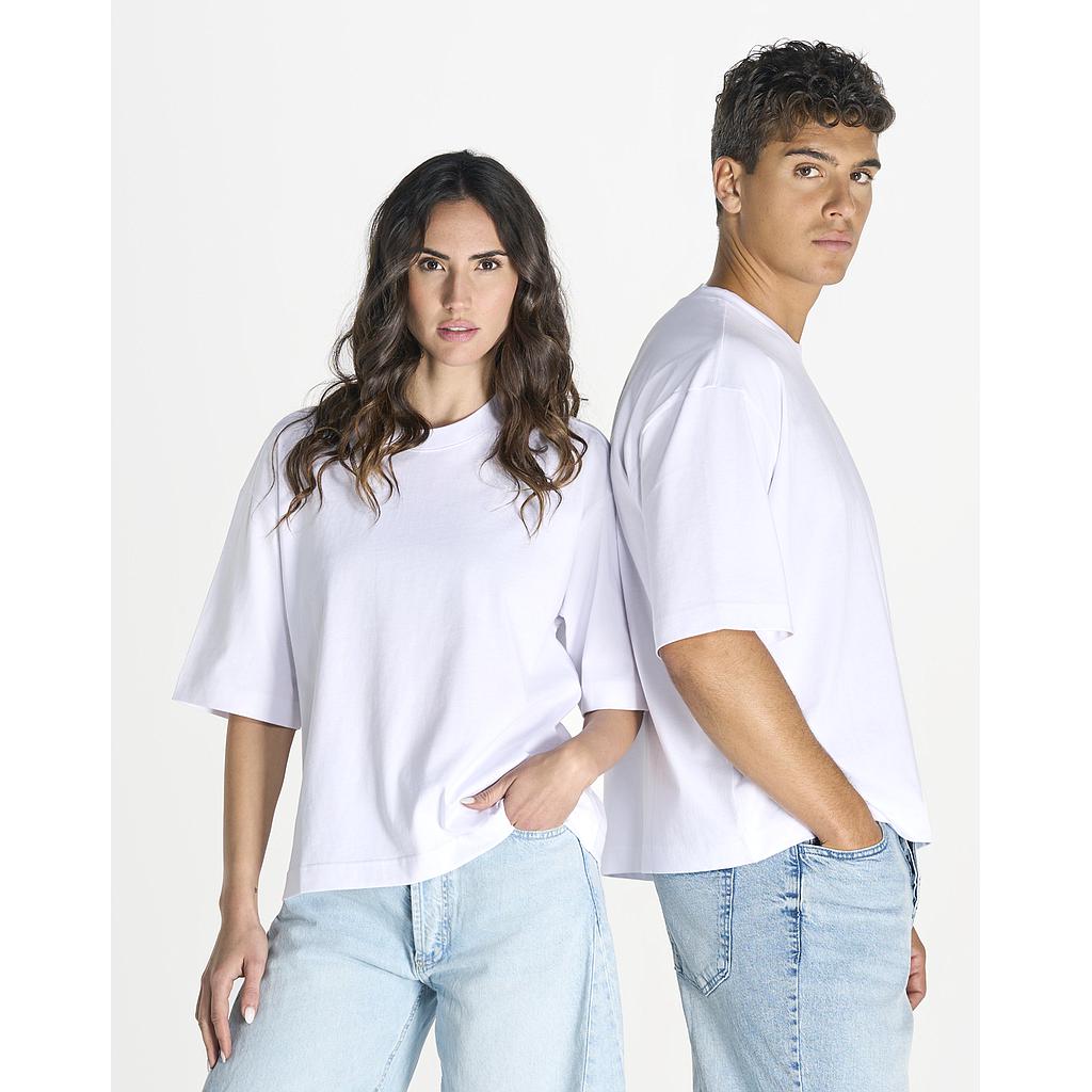 CAMISETA M/C 100% ALG OVERSIZE BOXY+S