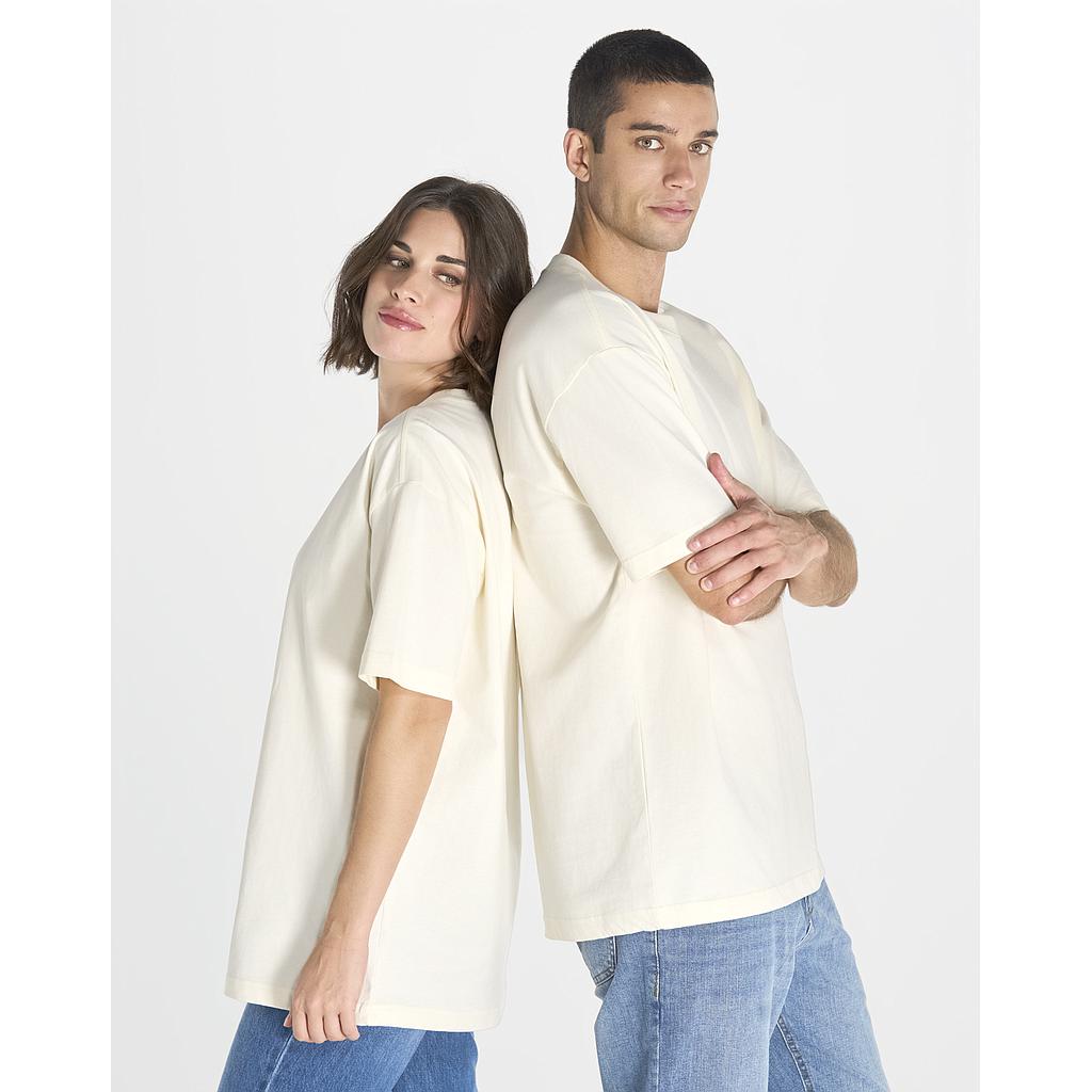 CAMISETA M/C 100% ALG OVERSIZE 240+S