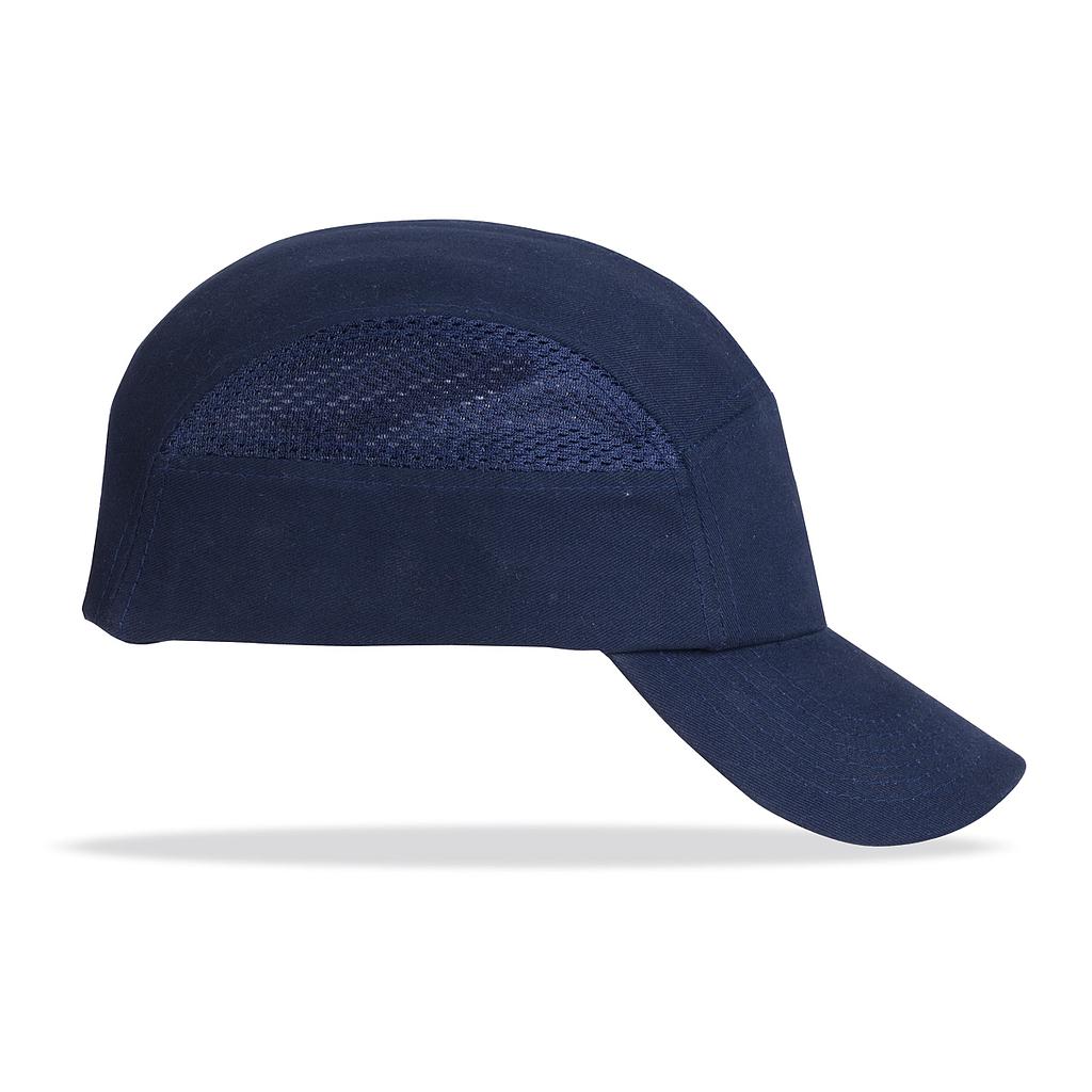 GORRA CASCO SEGURIDAD BUMPER PRO VISERA LARGA metal free. EN812.+S