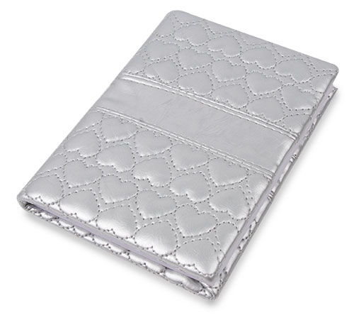 Notebook Corazon Plata+S