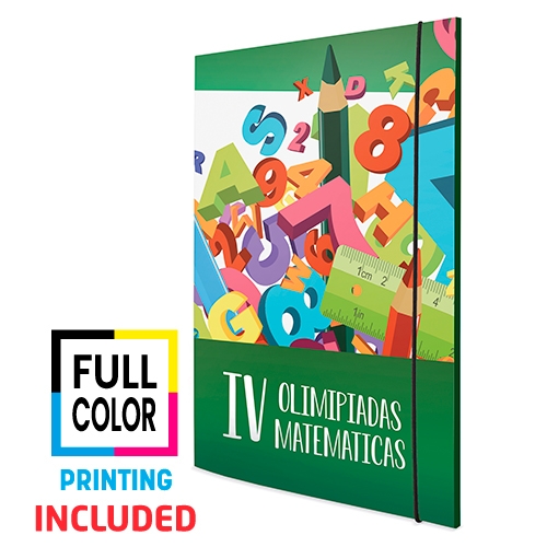 Carpeta A4 Con Cierre Elastico Gomas+S