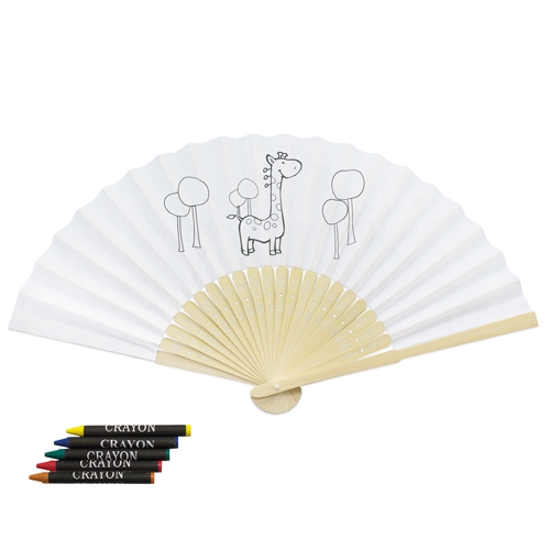 Abanico children jirafa+S