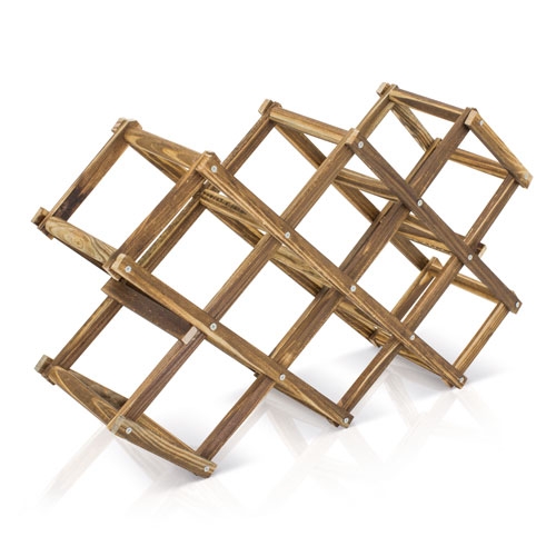 Botellero madera 10 botellas rak+S