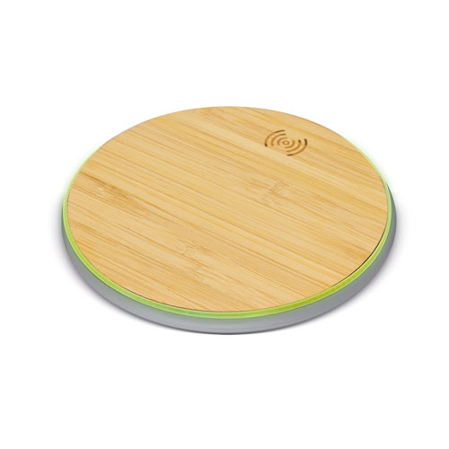 Cargador ultrarapido 10w de bambu &quot;Menphis&quot;+S