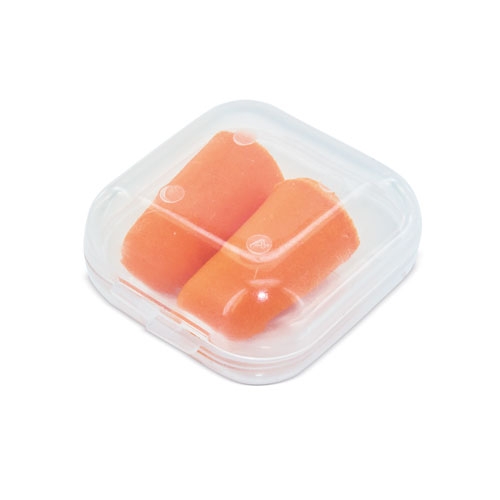 Tapones para oidos en caja de plastico+S