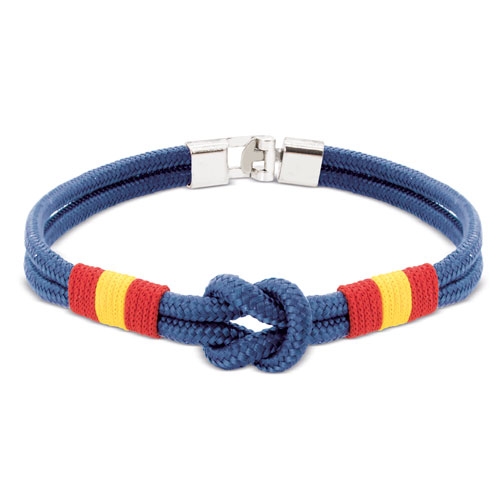 Pulsera bandera españa &quot;Barlovento&quot;+S