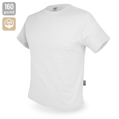 Camiseta manga corta 160g &quot;Natur&quot;+S
