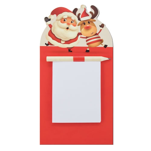 Libreta navideña imantada &quot;Sami&quot;+S