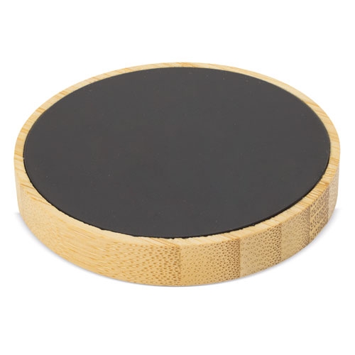 Cargador inalambrico de bambú &quot;Novax&quot;+S