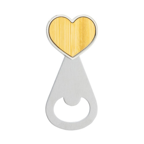 Abrebotellas forma corazón &quot;Love me&quot;+S