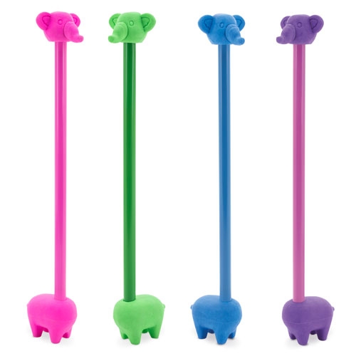 Set lapices con goma elephant(pack 4 pcs)+S