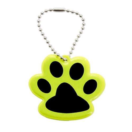 Llavero reflectante &quot;Huella&quot;+S