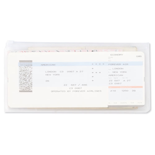 Bolsa eco viaje transparente &quot;Allen&quot;+S