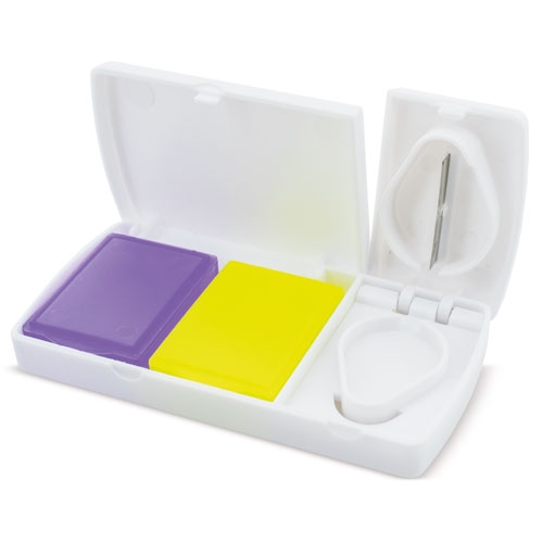 Pastillero con cutter &quot;Micort&quot;+S