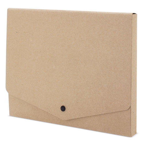 Carpeta reciclada boton &quot;Trexa&quot;+S