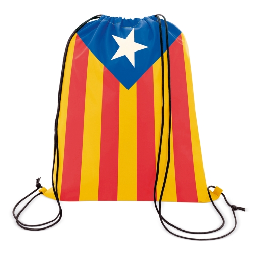 Bolsa mochila 210t independentista catalana+S