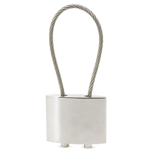 Llavero candado metalico+S