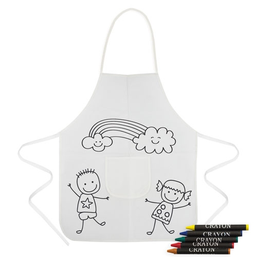 Delantal non woven &quot;Chiqui&quot;+S