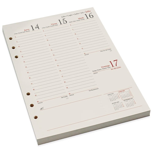 Recambio semana vista+S