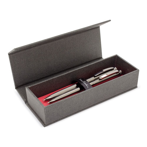 Set boligrafo y portaminas sanluis pierre cardin+S
