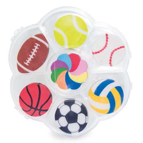 Set de gomas &quot;Sport ball&quot;+S