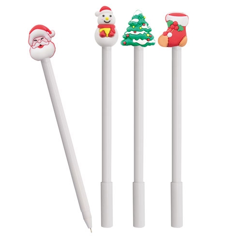 Set de boligrafos navideños (4 modelos)+S
