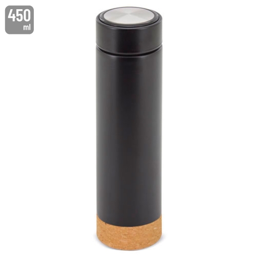 Termo acero doble capa corcho &quot;Ruben&quot;+S