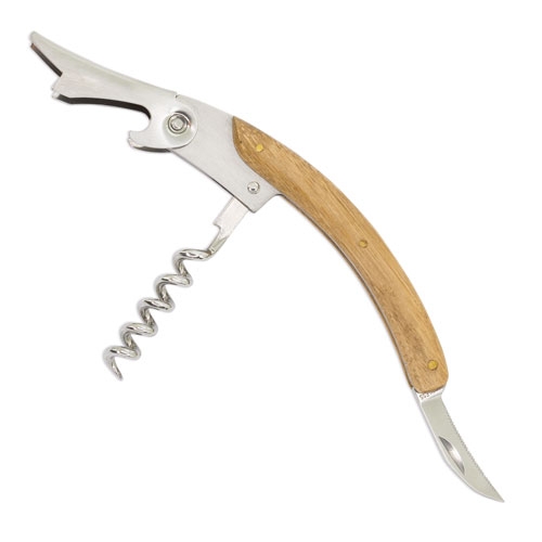 Abrebotellas mango madera &quot;Tevo&quot;+S