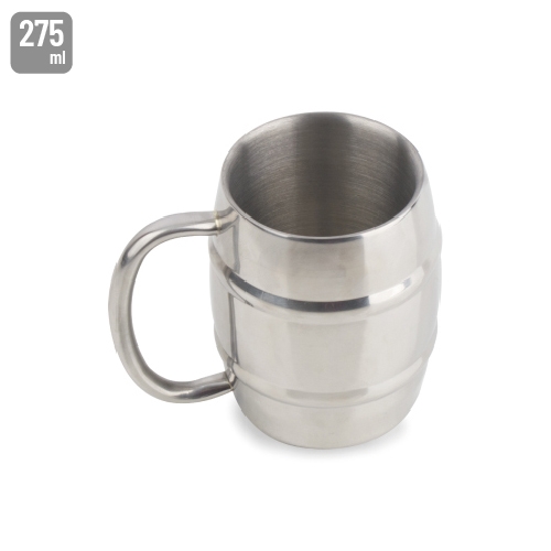 Jarra acero inoxidable doble capa 275ml &quot;Sinborg&quot;+S