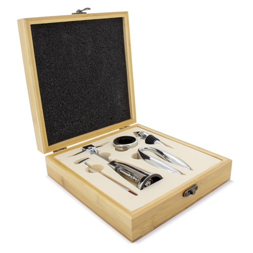 Set vino bambu 5 pcs livorno+S