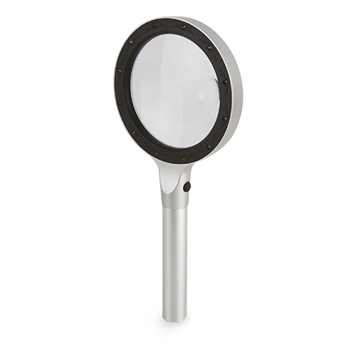 Lupa con led x2,5 x5 aumentos &quot;Luzzy&quot;+S