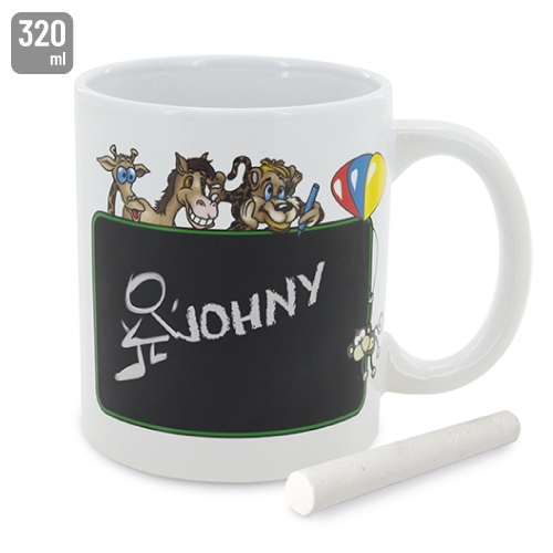 Mug pizarra &quot;Party&quot;+S