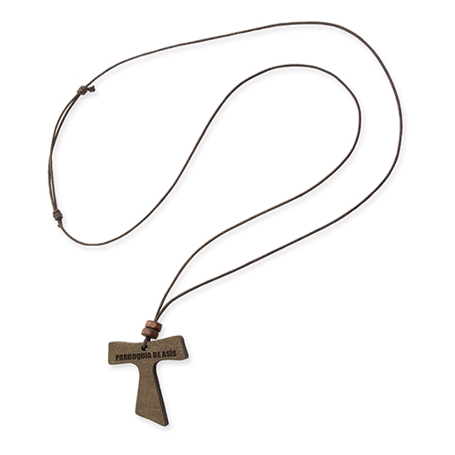 Colgante madera &quot;Tau&quot;+S